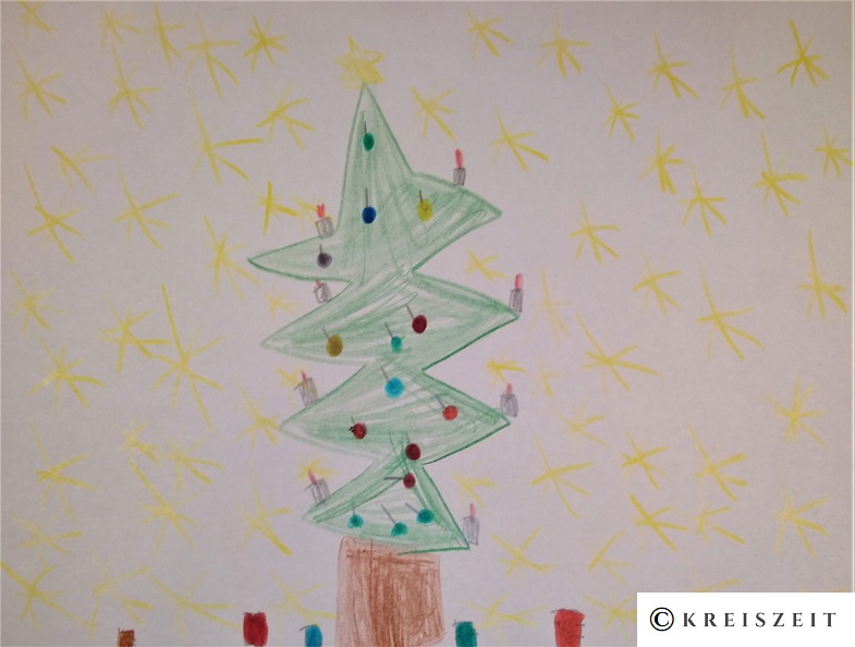Viktoria Mellmer 6 Jahre Mein Wunschweihnachtsbaum